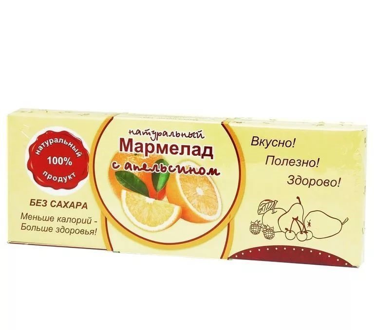  Мармелад натуральный "Апельсин" 140г в Ивантеевке