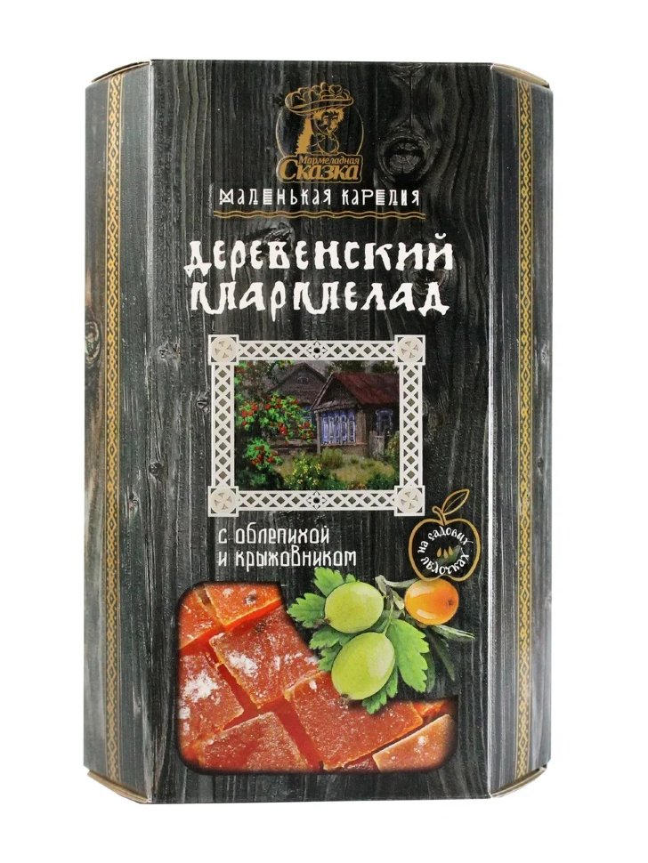  Мармелад деревенский "С крыжовником и облепихой" 300г в Ивантеевке